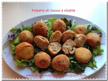 Polpette di tonno e ricotta