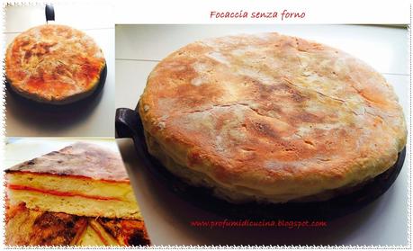 Focaccia senza forno