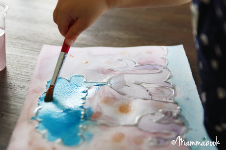 Attività artistiche per bambini: il trucco per dipingere con gli acquarelli – How to easy watercolor paint for small kids