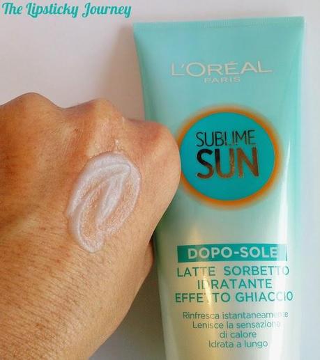 Speciale Dopo-Sole: L'Oréal Sublime Sun Sorbetto + Collistar Trattamento Doposole Antirughe