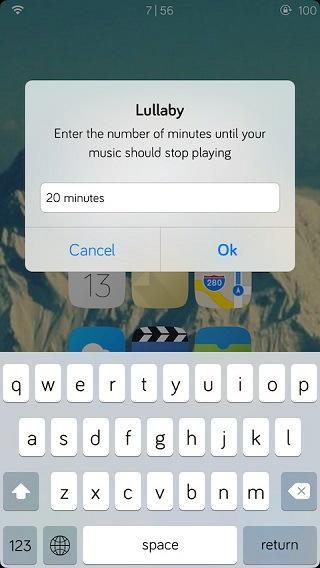 Lullaby, spegnere la musica dopo un tempo preimpostato Lullaby-tweak