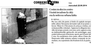 Perché non c’è la raccolta differenziata nei cestini del centro storico di Siena ? Schermata da 2014-08-20 15:00:20