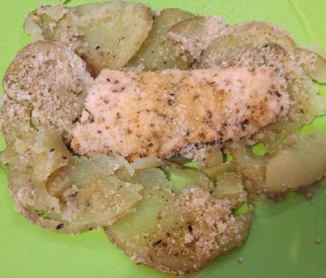 Salmone al cartoccio