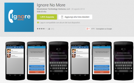 Ignore No More App Android su Google Play 600x374 Ignore No More: se non rispondi alle mie chiamate, ti blocco lo smartphone! applicazioni  play store google play store 