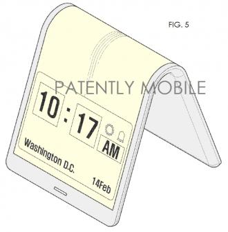 Display flessibili Samsung Display flessibili: Samsung brevetta il prototipo di uno smartphone news  samsung display flessibili 