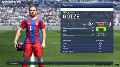 Rivelati i contenuti bonus della versione pre order di Pro Evolution Soccer 2015 Rivelati i contenuti bonus della versione pre order di Pro Evolution Soccer 2015