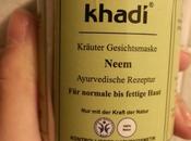Maschera bellezza Khadì Neem purificante: momento relax!