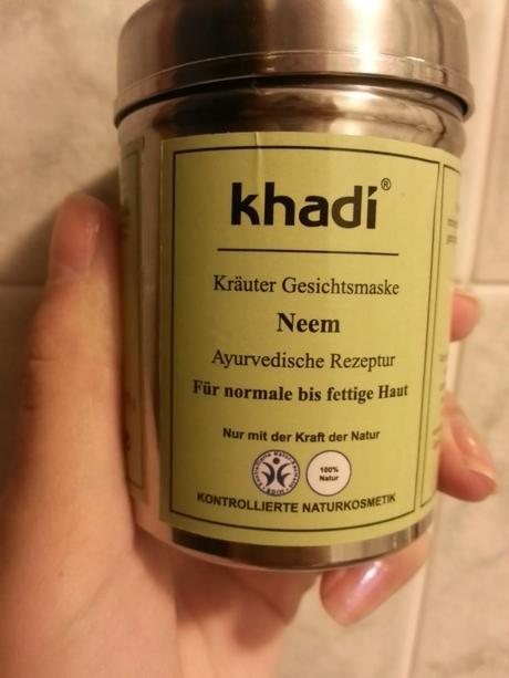 Maschera di bellezza Khadì al Neem purificante: momento relax!