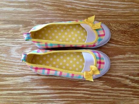 Fai da te: Outfit bimba in giallo refashion outfit-ballerine-bimba-hm-giallo