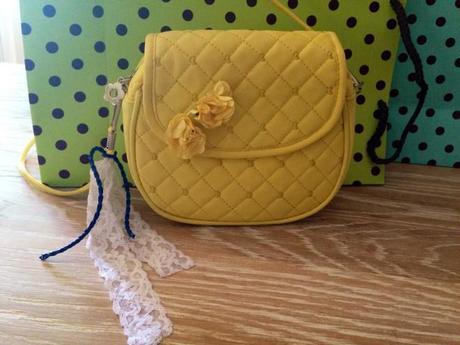 Fai da te: Outfit bimba in giallo refashion borsa bimba refashion giallo