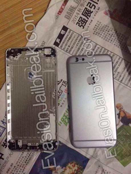 Mostrata la scocca del possibile iPhone 6 da 5,5 pollici rearshell1