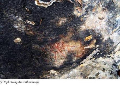 Le pitture rupestri che sembrano essere opera di alieni