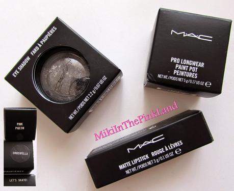 #Haul @MACcosmetics: lipstick, paintpot e eyeshadow. Swatches, review e prime impressioni.
