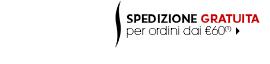 Spedizione GRATUITA per ordini dai €60(1) Fino a 5 campioni OMAGGIO(2)