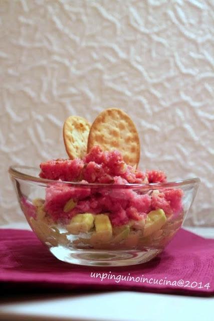 Tartare di manzo e avocado