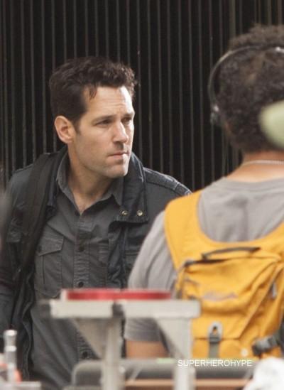 Nuove immagini di Paul Rudd dal set di Ant Man   Peyton Reed Paul Rudd Michael Douglas Evangeline Lilly Corey Stoll Ant Man 