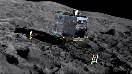 Rosetta alla ricerca di un sito di atterraggio