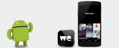 WdQo5BC WeTransfer per Android   invia file di grandi dimensioni a chiunque!