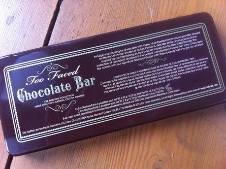 Too faced CHOCOLATE BAR