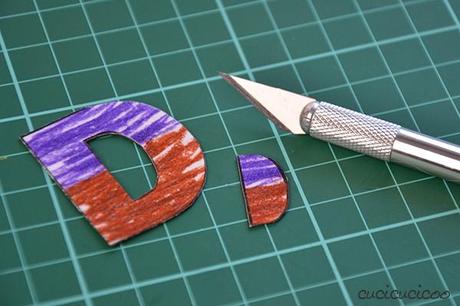 How to make easy letter magnets with kids