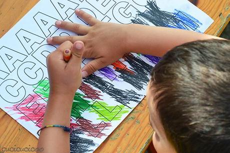 How to make easy letter magnets with kids