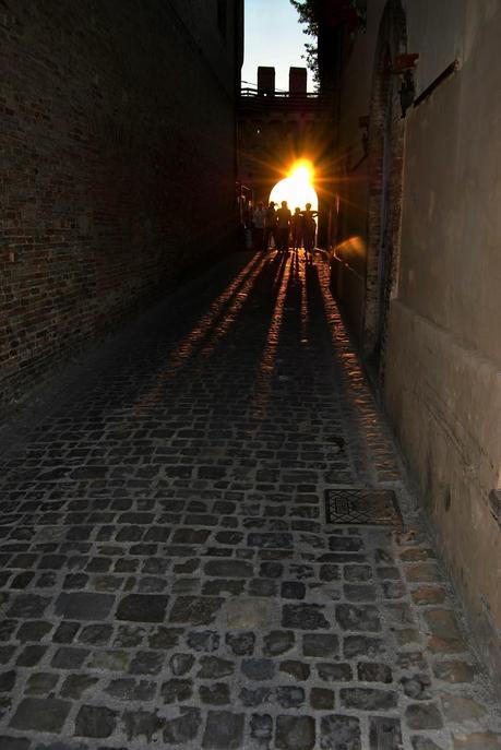 Il tramonto di Gradara ovvero Paolo e Francesca quelli mi ricordo bene.