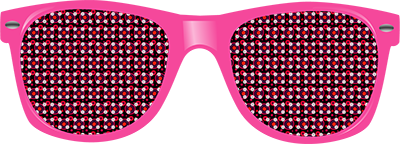 pink Social Glasses