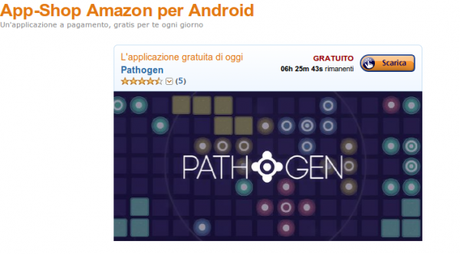 Amazon.it App Shop per Android i migliori giochi e applicazioni per Kindle Fire e dispositivi Android3 600x332 Amazon App Shop regala Pathogen solo per oggi  applicazioni  App Shop amazon app shop 