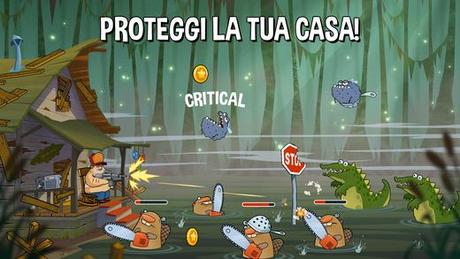  Swamp Attack per iOS e Android   difendi la tua casa a tutti i costi!