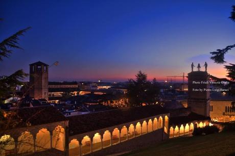 Tramonto dal castello di Udine