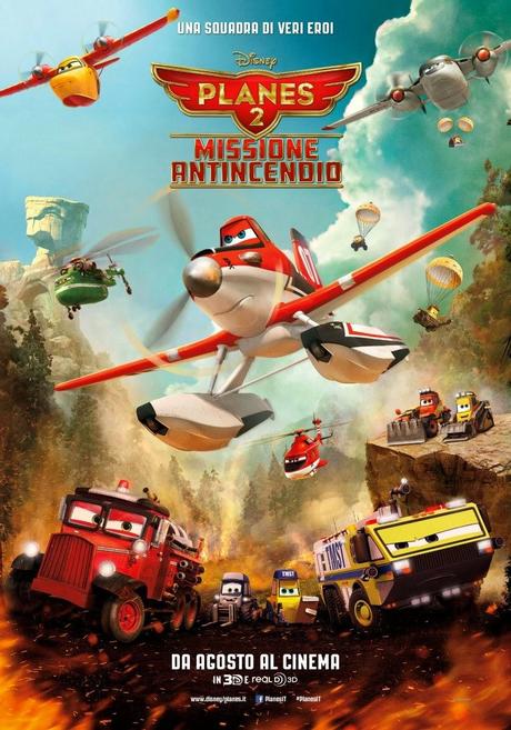 Planes 2 - Missione Antincendio il nuovo film della Walt Disney Pictures