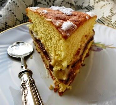 La Hot Milk Sponge Cake Ovverola prova di una torta per il compleanno di Giulia