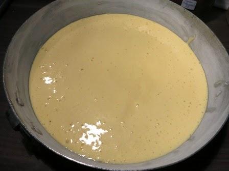 La Hot Milk Sponge Cake Ovverola prova di una torta per il compleanno di Giulia