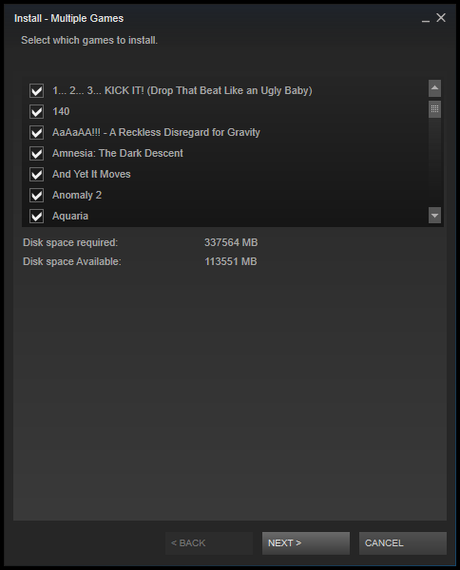 Steam download multipli