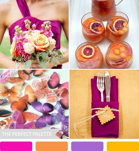 pantone sangria per matrimonio abbinameti