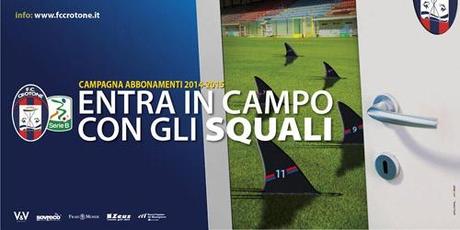 Calcio, al via la campagna abbonamenti del Crotone