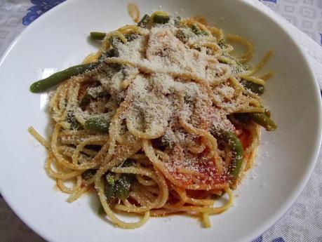 PASTA E FAGIOLINI CON LA PUMMAROLA DI GIOVANNA