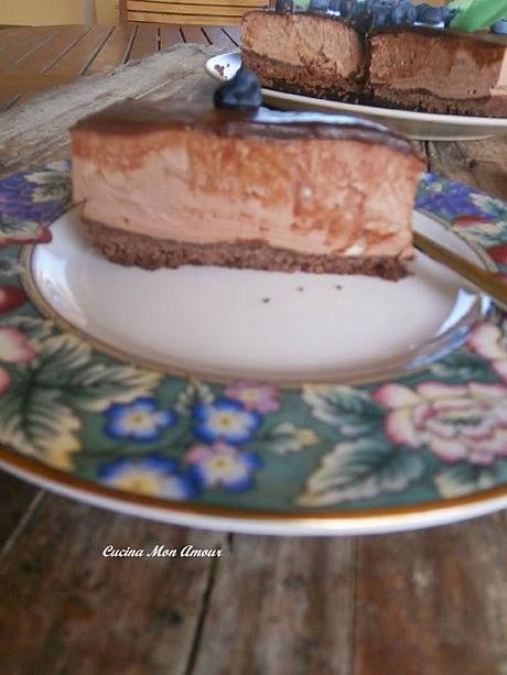 Cheesecake alla Nutella