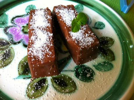 Budino super rapido cioccolato, cocco e menta