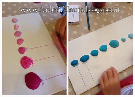 Come realizzare un quadretto floreale con le conchiglie...tutorial