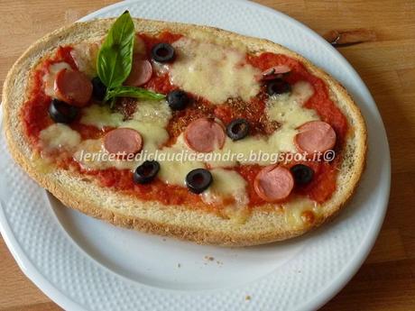 Bruschette pizzaiole veloci