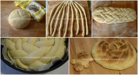 Pane tondo a treccia