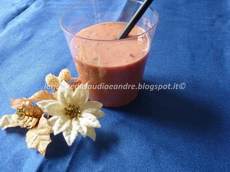 Smoothie alle pesche e albicocche