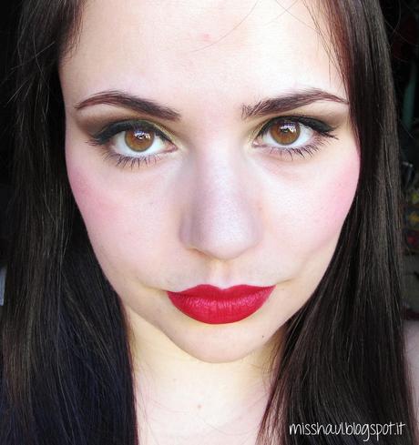 [Makeup look] Ruby Aurum: quando l'oro incontra il rosso!