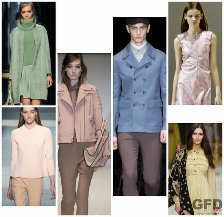 Fall/Winter 14/15 Trends: Pastel tones.