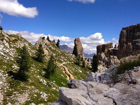 Rocce e ghiaioni sulle Cinque Torri (Ma Bohème - foto by Primula)