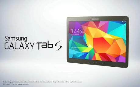 samsung galaxy tab s 8.4 e 10.5 video anteprima in italiano