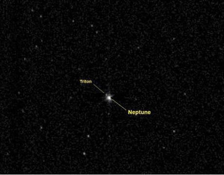 NASA New Horizons: Nettuto e Tritone 10 luglio 2014