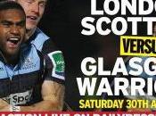 London Scottish-Glasgow Warriors diretta streaming