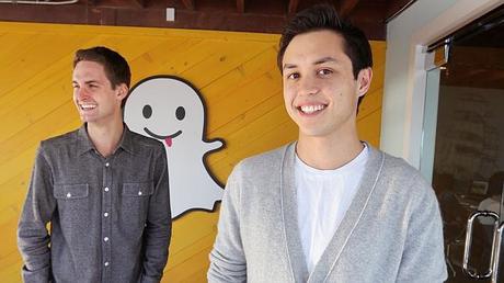 Evan Spiegel e Bobby Murphy